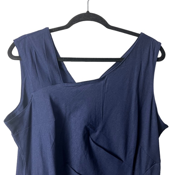 Haute Edition Body Con Dress Sz XL NWT in Navy Blue. - Picture 4 of 7